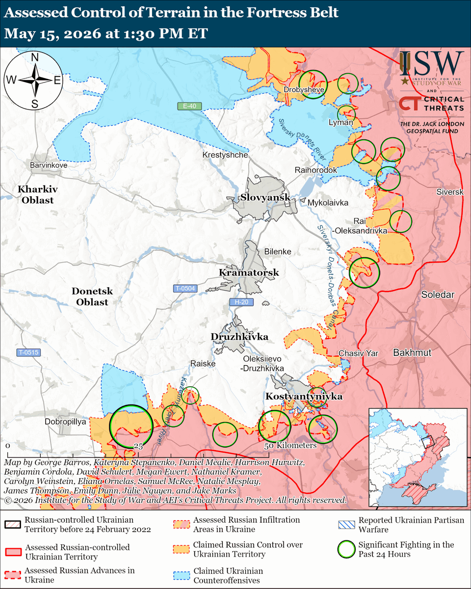 Institute for the Study of War tweet media