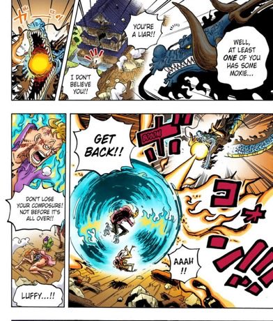 big10_boy's tweet photo. #ONEPIECE #ONEPIECEANALYSIS 

I wanna discuss how Nami acted out of character (not in a bad writing way) when she confronted Kaido. Usually, Nami doesn't confront the main villain unless Luffy inspires hidden courage within her. Also, her view on life is pragmatic. 🔽 https://t.co/jMtCbaRKgx