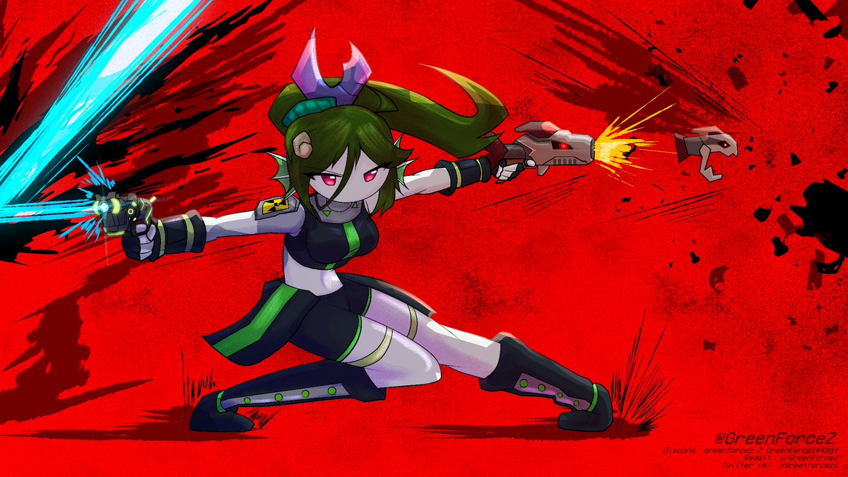 greenforcez1's tweet photo. Mermutany in ULTRAKILL album cover artstyle
#jzboy #terraria #ultrakill https://t.co/t7QBAGG048