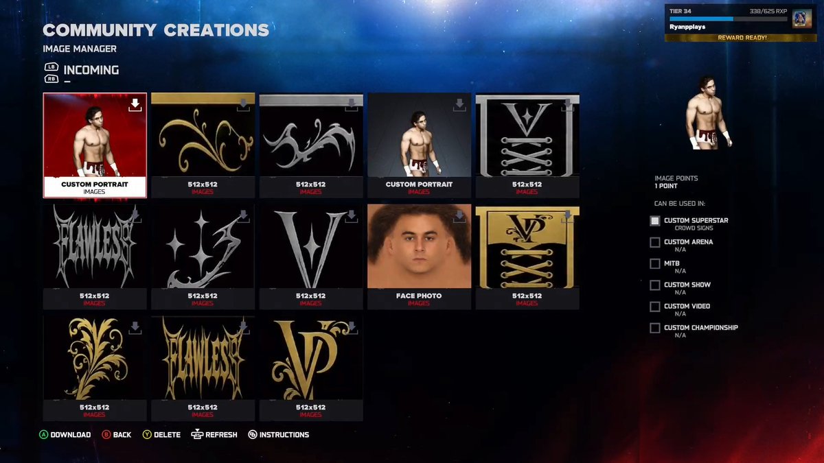 theemissytv_'s tweet photo. @RealVinParker UPLOADED TO CC 

To play as “Flawless” Vin Parker 
Use hashtags “vinparker” “missybreakker” https://t.co/h5oQufS0cL
