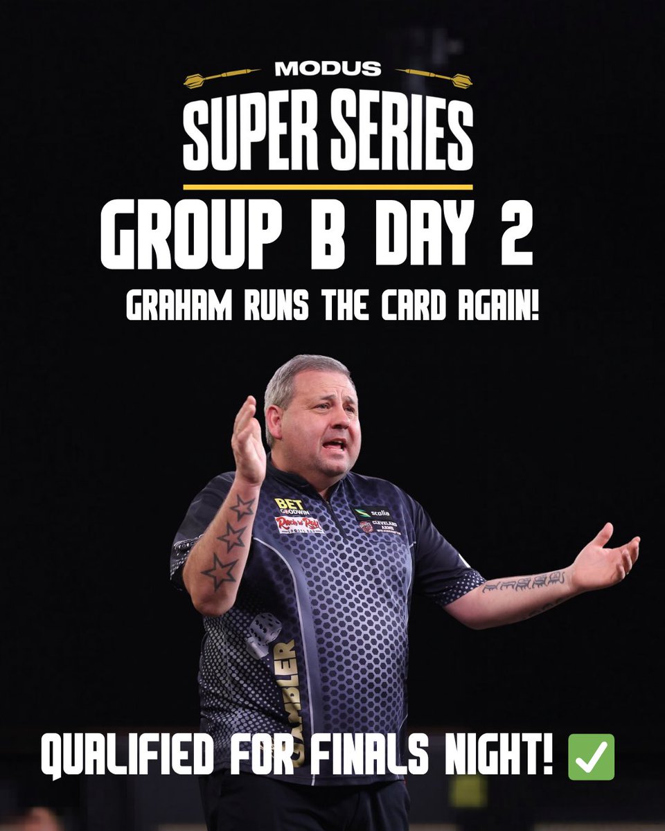 GrahamUsher180's tweet photo. Group B, Day 2- 4️⃣/4️⃣!

Happy to run the card for the second time this week. More importantly through to finals night tomorrow and i can’t wait to get stuck in! 💪🏻

Thank you for all of the support and thank you always to my sponsors! 🙌🏻

One more push for tomorrow 🙌🏻

Results ⬇️ https://t.co/1SIzC8j3me