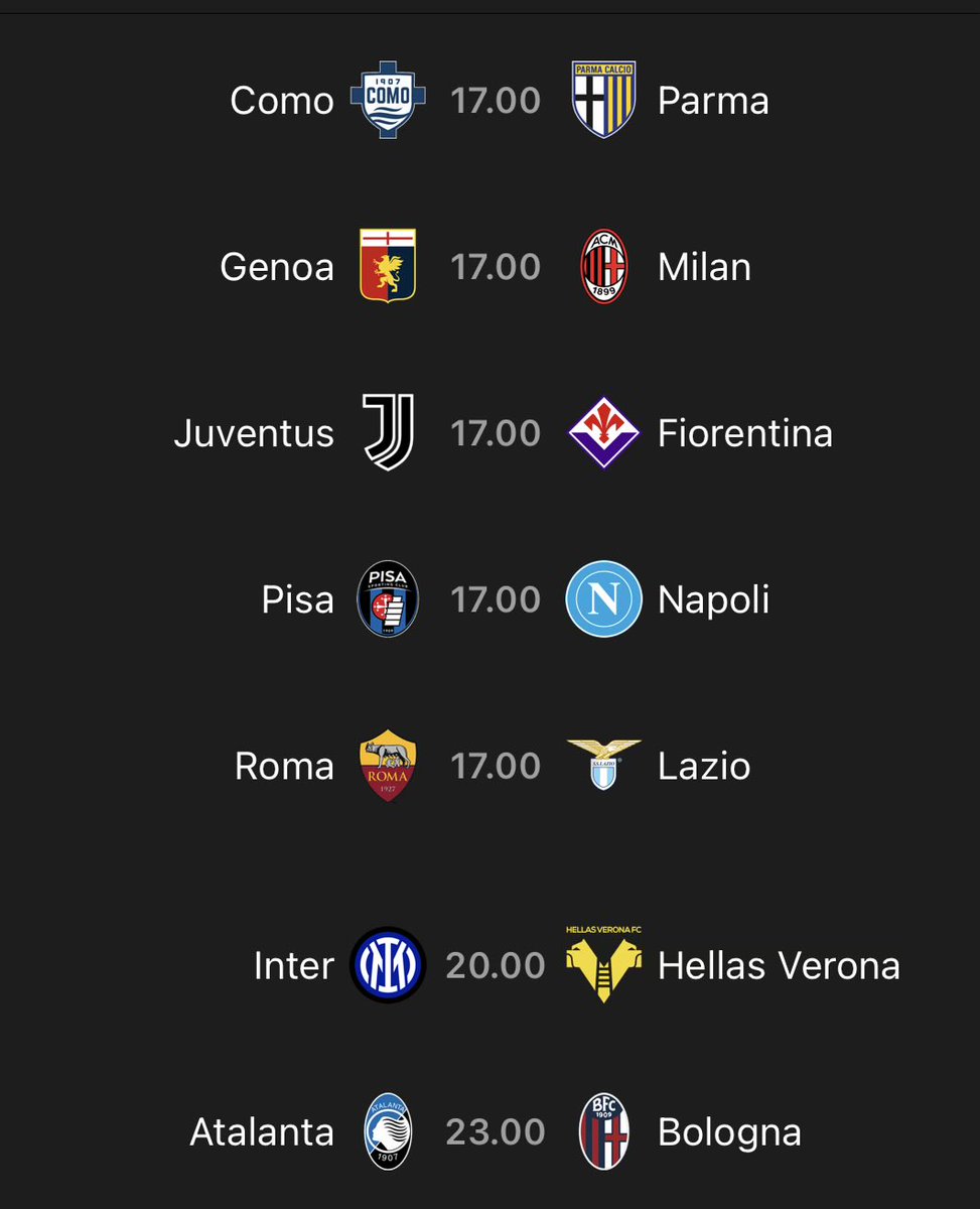 Info Serie A Italia tweet media