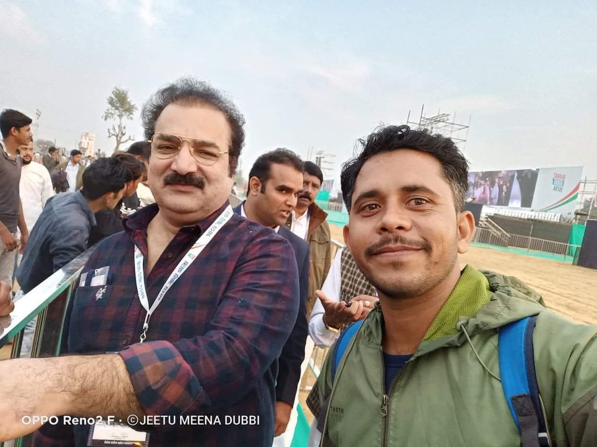 JeetuMeenaINC's tweet photo. राजस्थान सरकार में पूर्व केबिनेट मंत्री आदरणीय बड़े भाई  @PSKhachariyawas   जी को जन्मदिन की हार्दिक शुभकामनाएँ 🎉 https://t.co/cwG5OJmOIi
