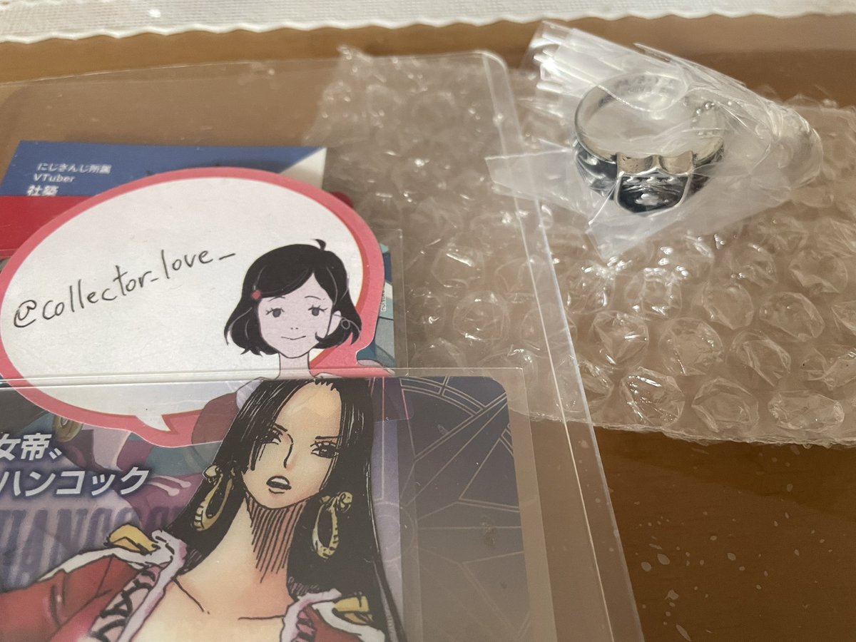 collector_love_'s tweet photo. リボーン　一番くじ交換

譲渡　F賞　ボンゴレリング　雲

求　F賞ボンゴレリング　大空

都内手渡し希望です。お気軽にお声掛けください https://t.co/d5fIUTNCei