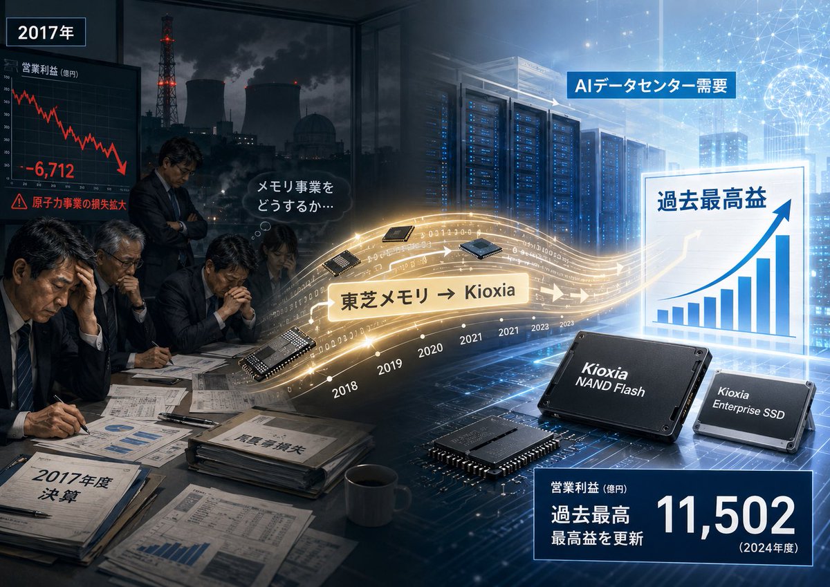 Toshiba registra un benefici rècord d'1,9673 bilions de i