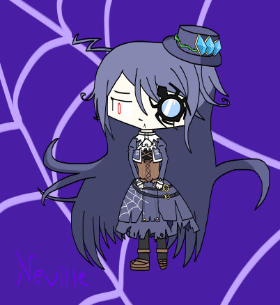brosphemy's tweet photo. Attempting to draw every character from The Legend of Dark Witch (1 through 4).

how much purple can one librarian have???

outside of (pretty much) maybe messing up the hair, Neville was fun to draw!
#魔神少女 https://t.co/06LSR6OHKT