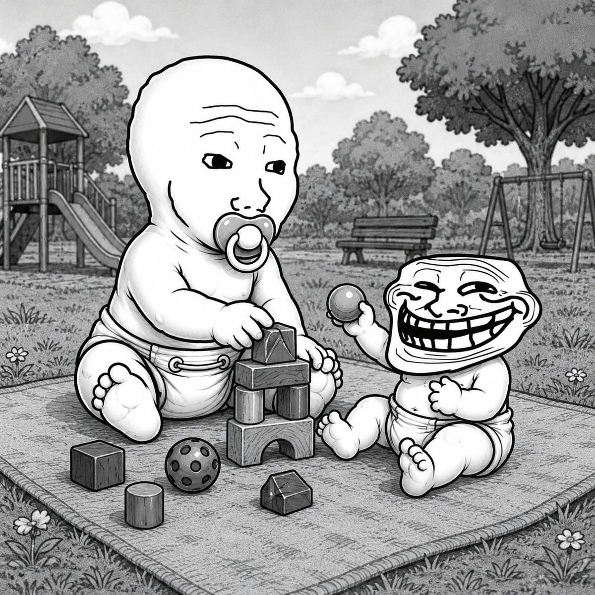 Baby Wojak tweet media