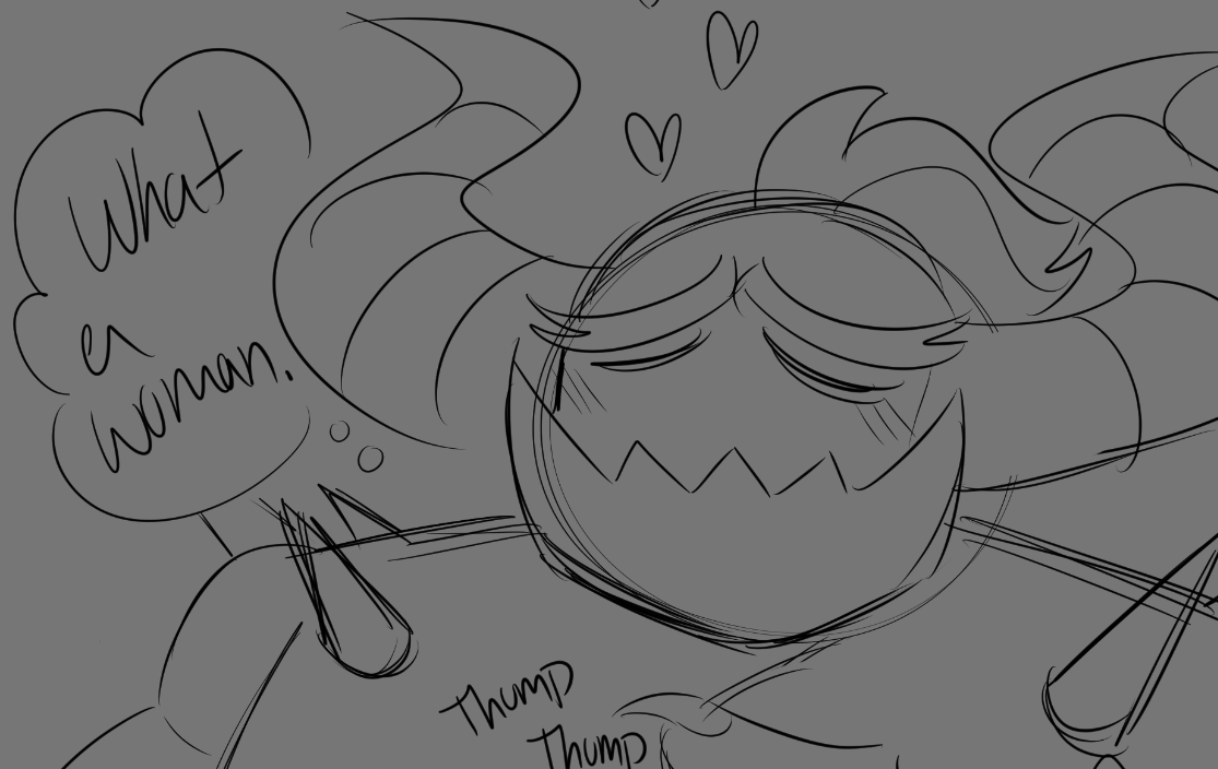 Working on a little Zavok and Ziya comic! :) 