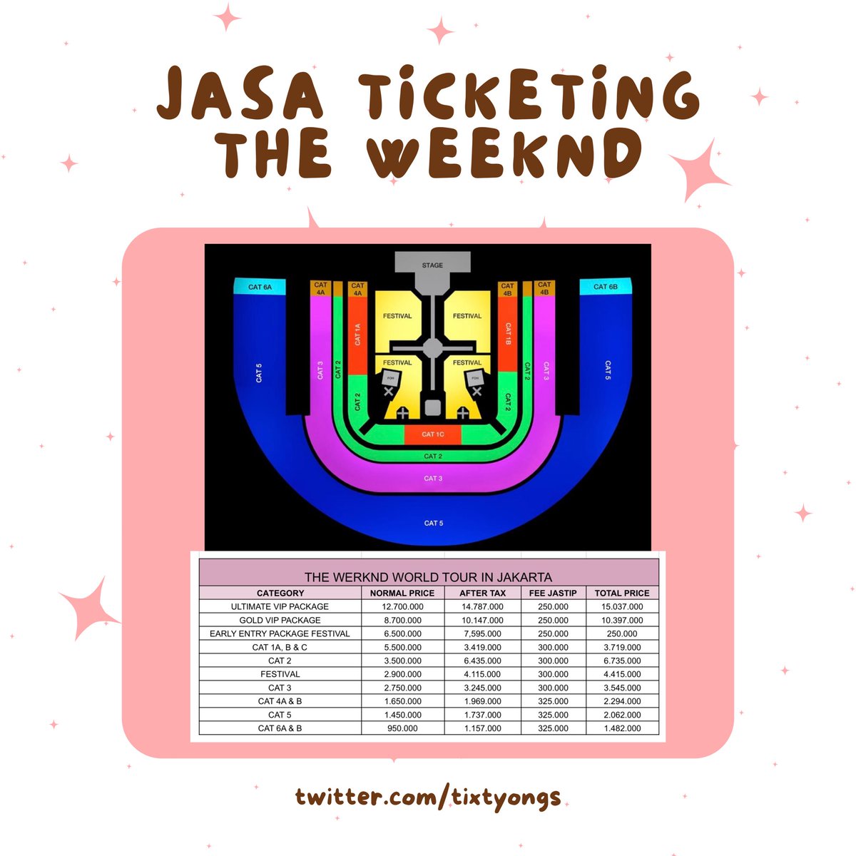 TixTyong | Jaswar Jastip Ticketing tweet media