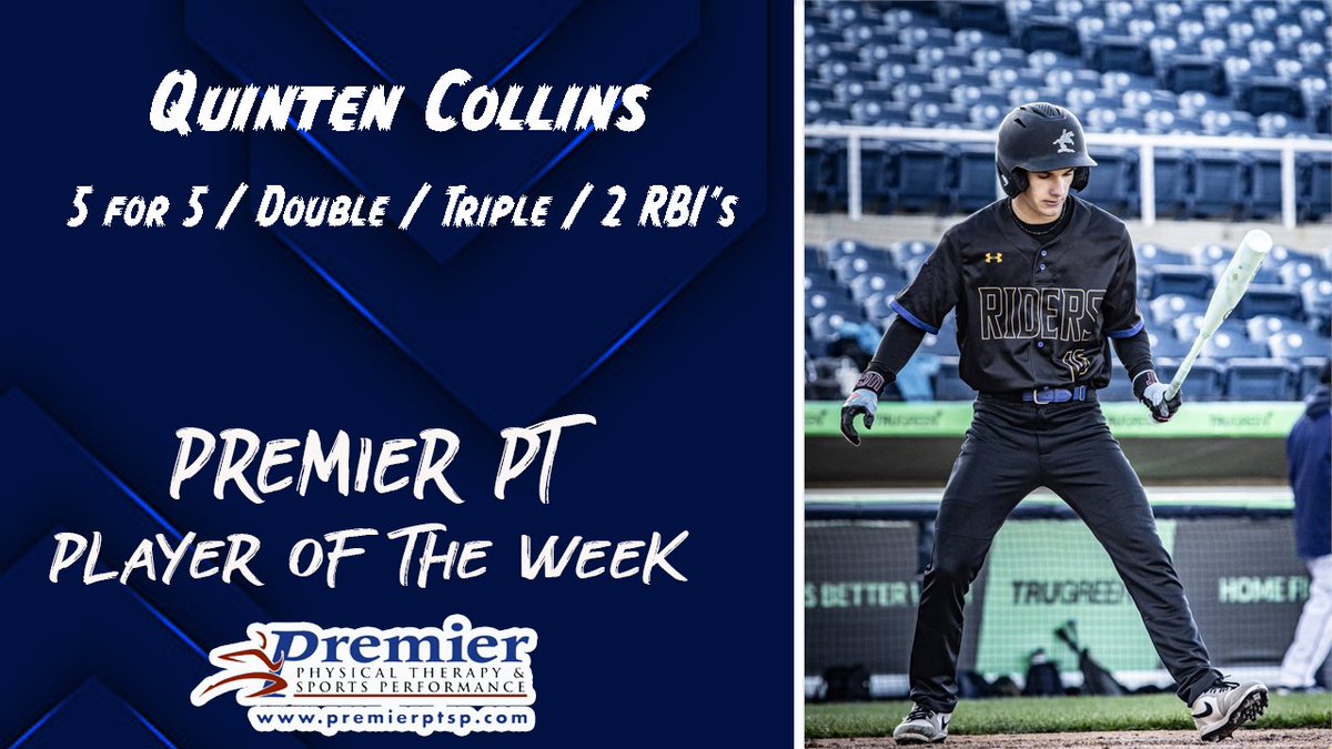 302sports's tweet photo. Congratulations to our @PremierPTSP PT Player of the Week @CRRiderssports Quinten Collins #delhs #302sports https://t.co/tqbhkGd5i9 https://t.co/QbRnls4iPi