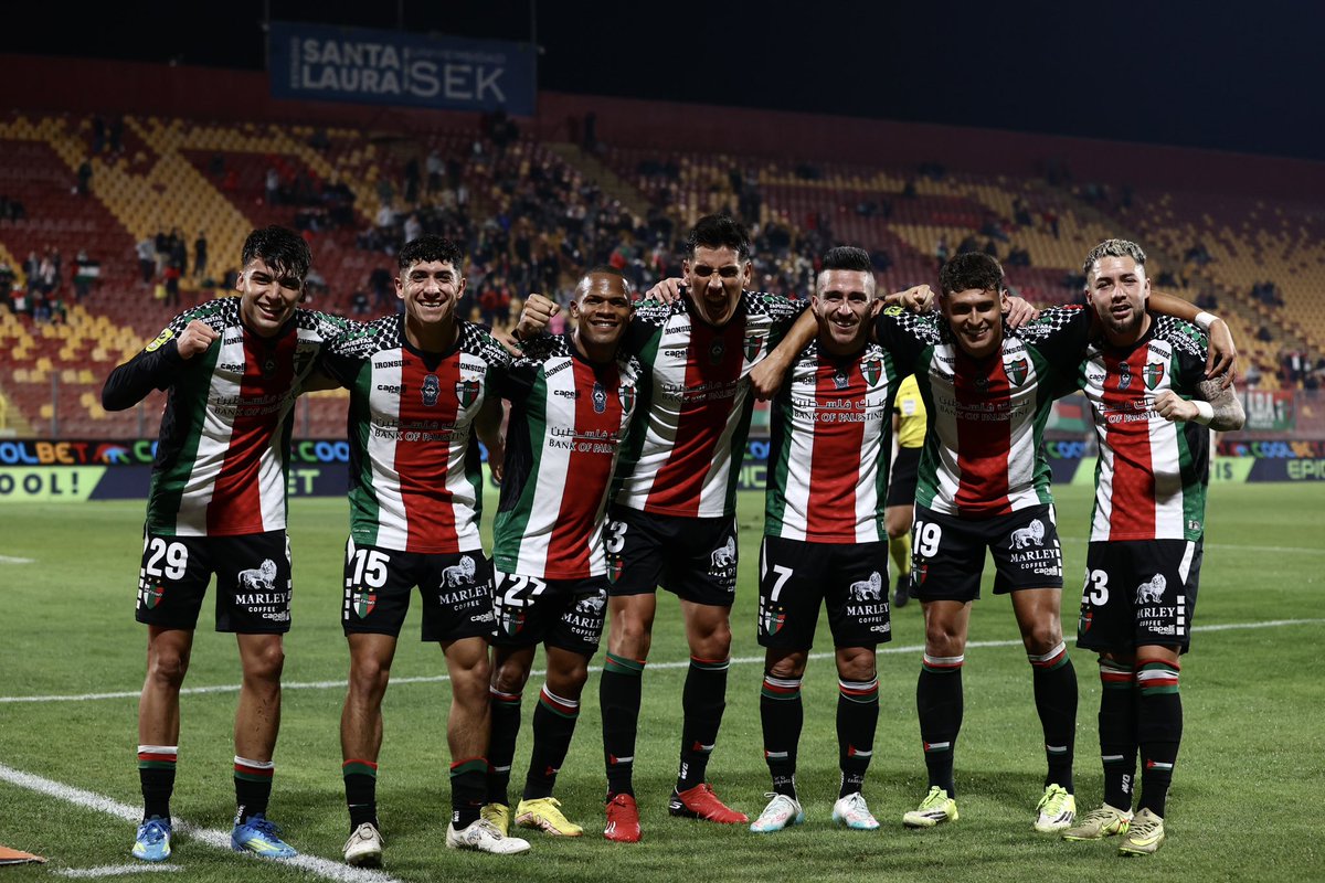 CDPalestinoSADP's tweet photo. MI EQUIPO, TU EQUIPO, NUESTRO EQUIPO ❤️💚

PAL 3-0 DLS

#LigaDePrimera • #TodoUnPueblo 🇵🇸 https://t.co/kQxct3TZx6