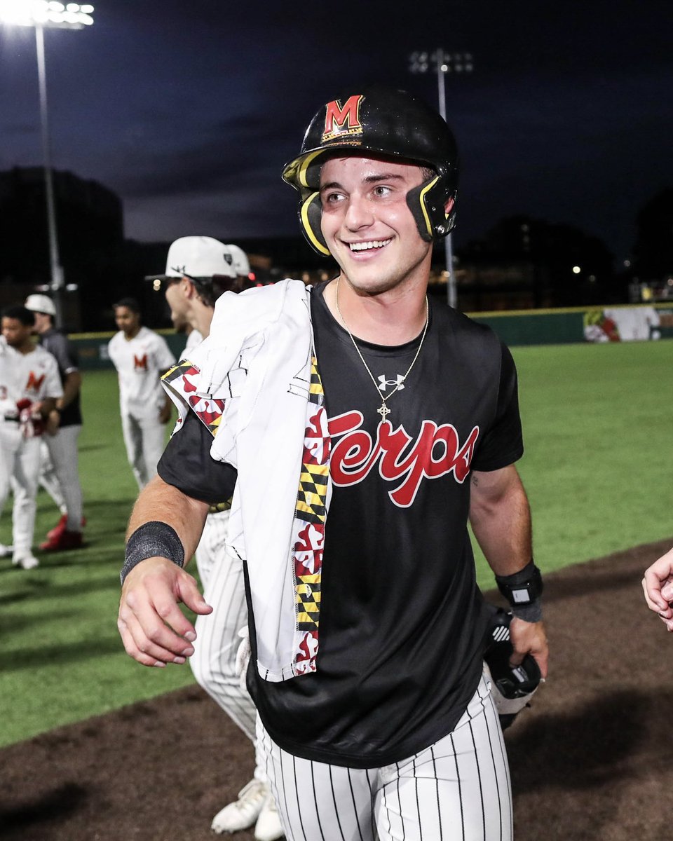 TerpsBaseball's tweet photo. Not one, not two, but THREE walk-off home runs for @Russell22Devin this season 🤯

#DirtyTerps https://t.co/BQy6EM4q8P