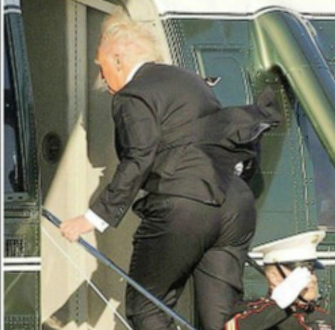 LdFrDrWriter's tweet photo. @AntiTrumpCanada Nah...that is not the least flattering photo of Trump, you're thinking of this one: https://t.co/CxNhYTxTLH