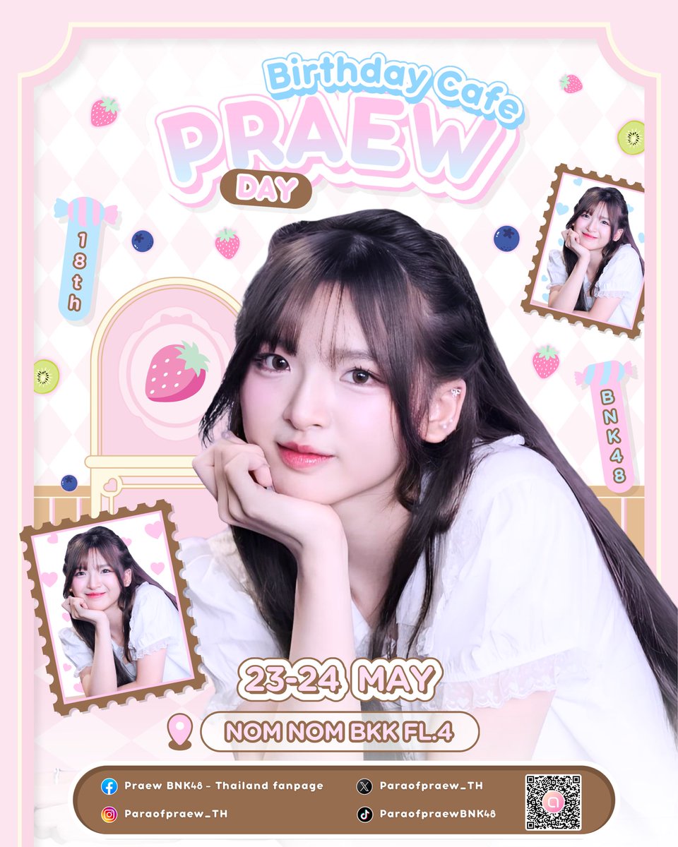 PARA of PraewBNK48 tweet media