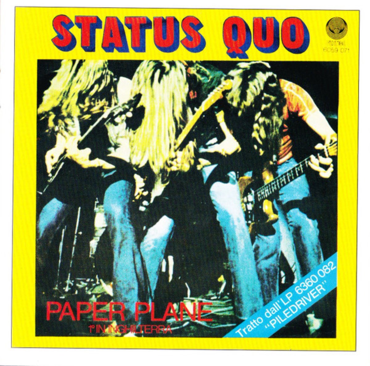 英国ハードロック 「STATUS QUO」 1972年作品5thアルバムCD入荷しま