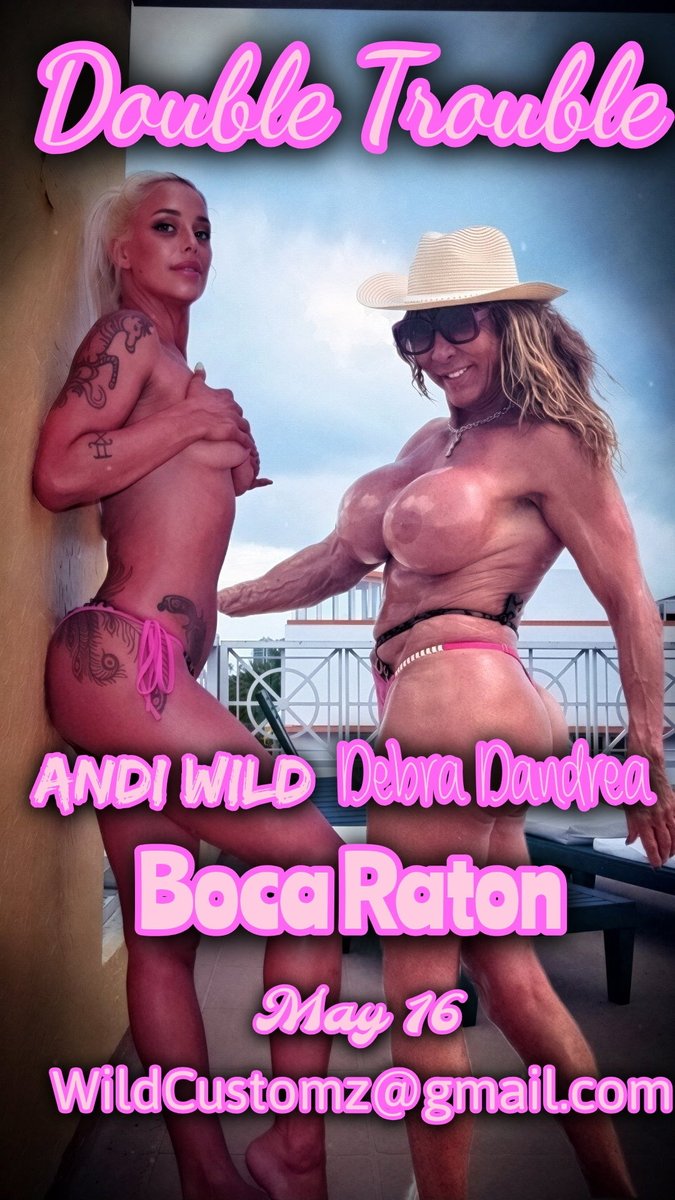 debradandrea's tweet photo. Who wants to get in double trouble  my new friend @TheGoddessAndi https://t.co/2A6MChnap6