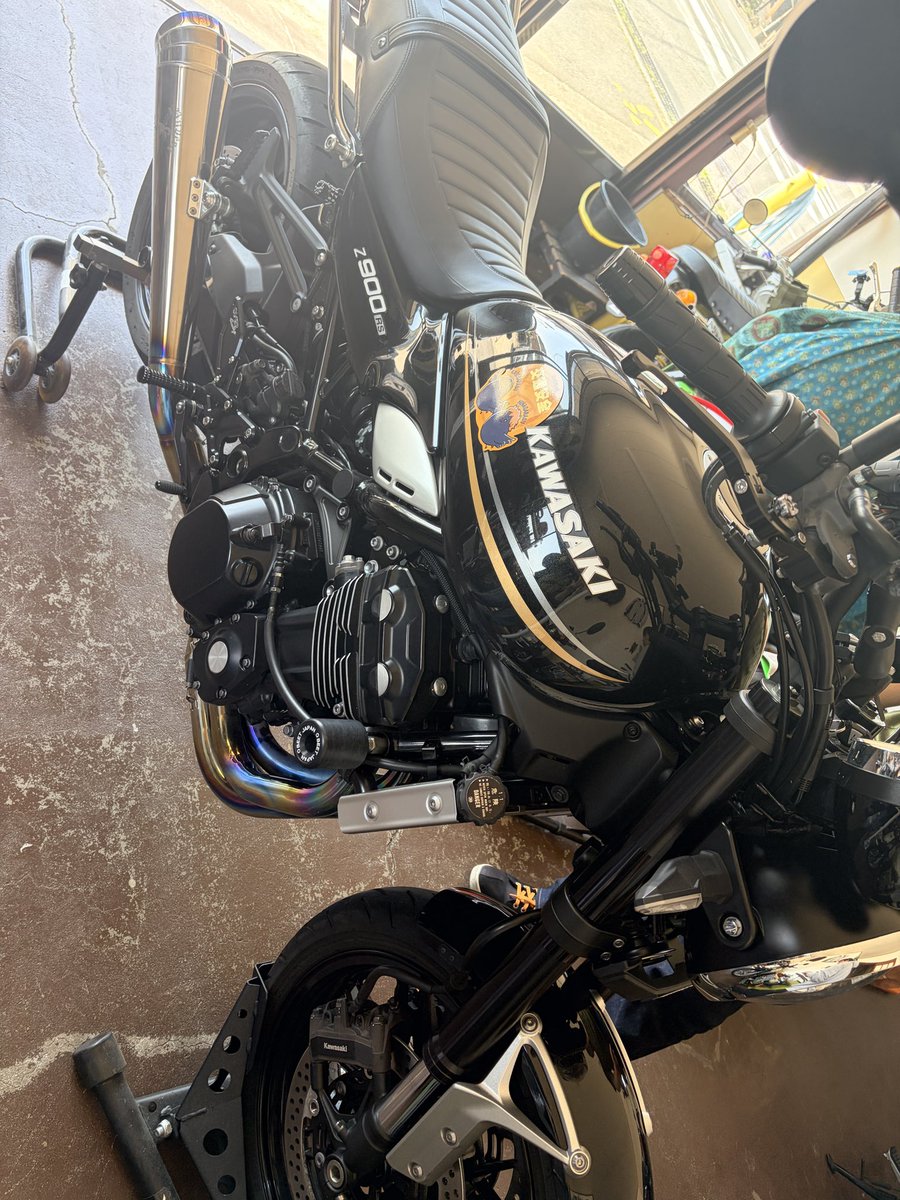 【たーさん】 旦那氏のバイクをちゃちゃっといじる！