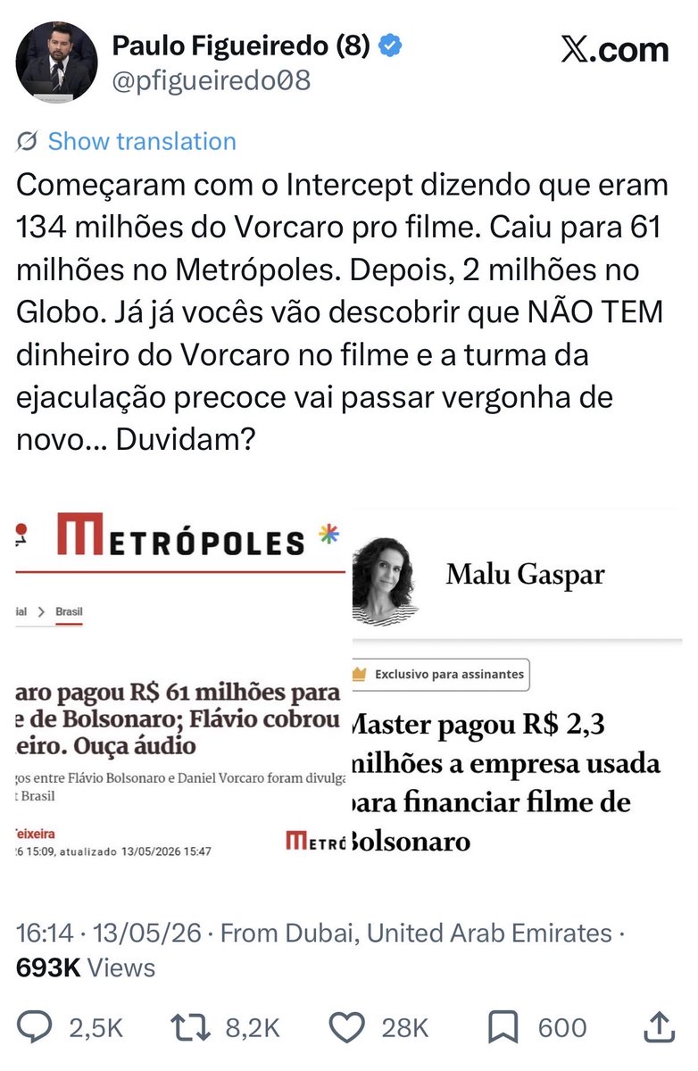 Rodrigo Constantino tweet media