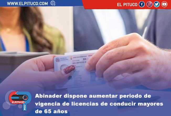 ElpitucoCom's tweet photo. Abinader dispone aumentar periodo de vigencia de licencias de conducir mayores de 65 años https://t.co/TX84rr3TZn https://t.co/o80nVq5xic