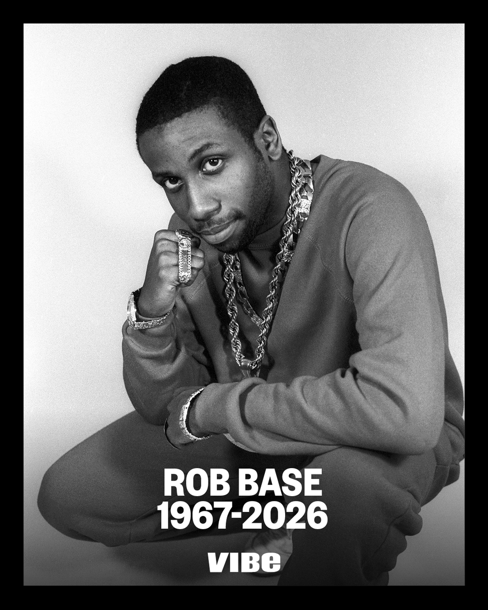 VibeMagazine's tweet photo. Rob Base, the rapper who was best known for the hit “It Takes Two,” has died after a battle with cancer. He was 59. 🕊️ https://t.co/snX5vOmveO