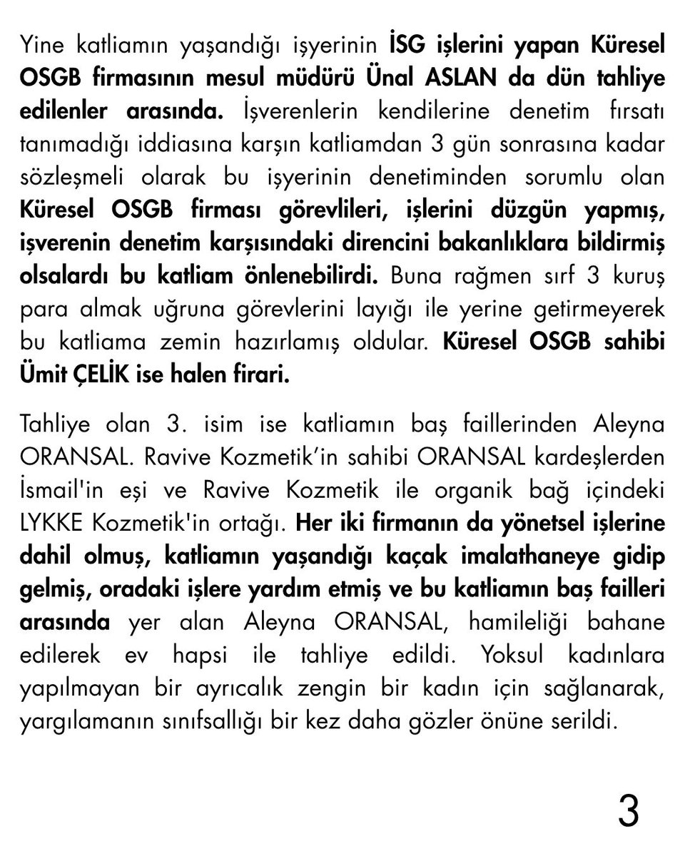 Dilovası İşçi Katliamı Aileleri tweet media