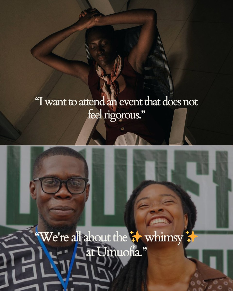 UmuofiaBookFest's tweet photo. 3. The best place for a well deserved summer break.
4. Come witness the wonders of spoken word poets and poetry. https://t.co/lBha6Mgnoq