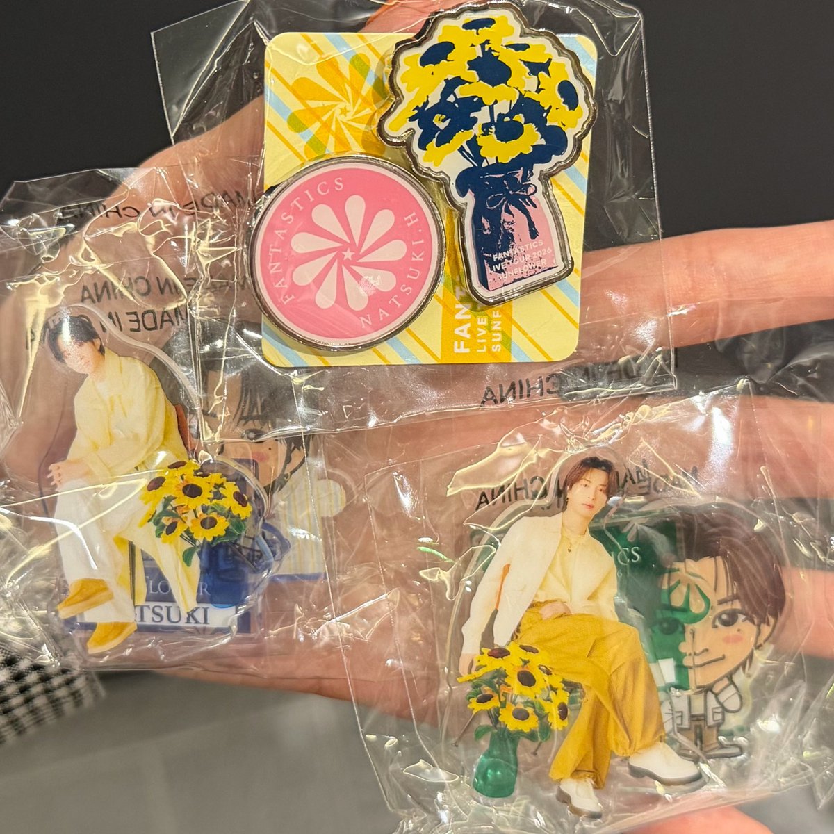 _harutokun__'s tweet photo. FANTASTICS  ファンタ LIVE TOUR 2026 SUNFLOWER カプセル ガチャ 交換

求 瀬口黎弥 
譲 画像参照

本日手渡し可能な方で探しております。 https://t.co/xQvzc6eumj