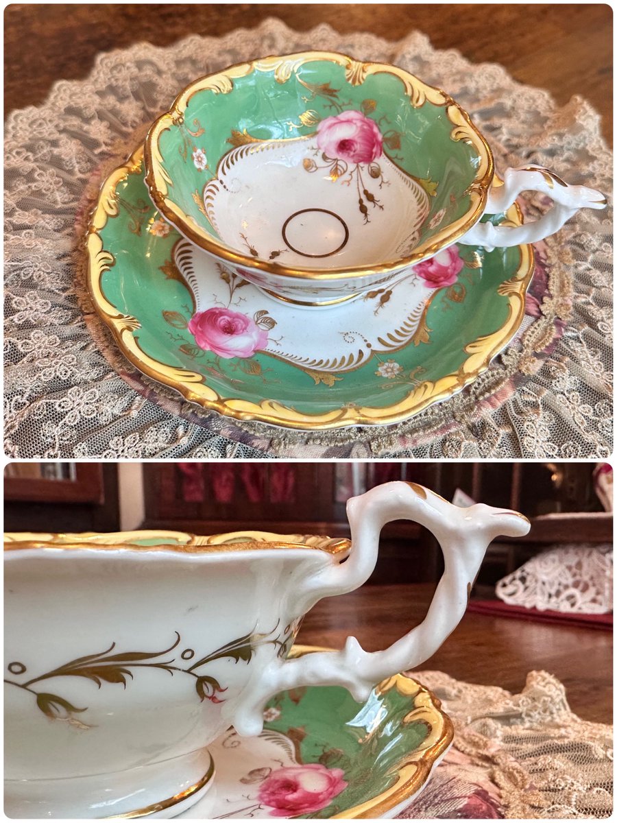 ウィリアム・ヒルディッチ＆ Sons 1845年頃 ロープのように蔓が