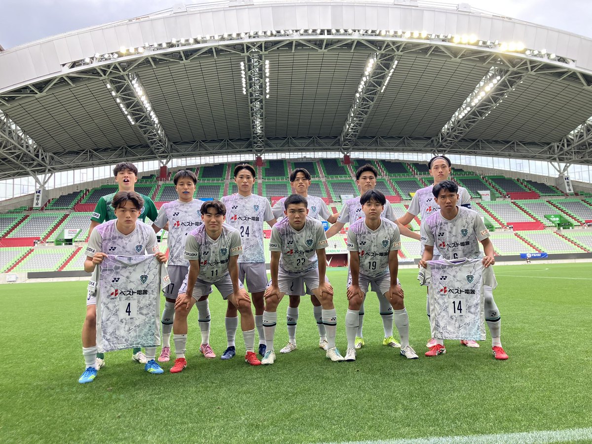 AvispaF_ac's tweet photo. ／
#アビスパ福岡U18 試合結果
＼

🏆#高円宮U18 プレミアリーグ2026WEST第9節

🆚ヴィッセル神戸U-18
🔢0-2 （0-1,0-1） lose

たくさんの応援ありがとうございました🐝

#アビスパ福岡アカデミー https://t.co/3X0t2LmpEj