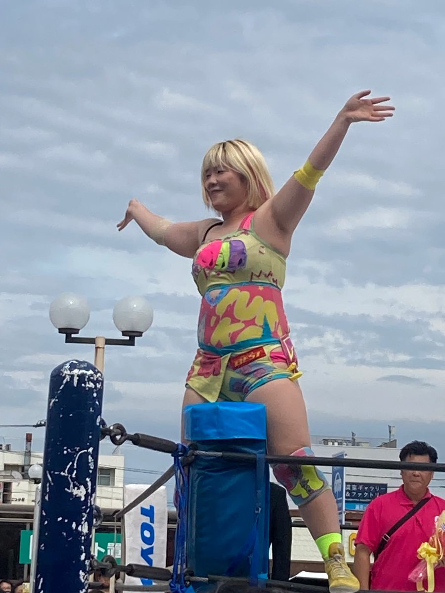 ①女子プロレスinアルプラザ金沢と蝶野正洋トークショーに馳浩乱入