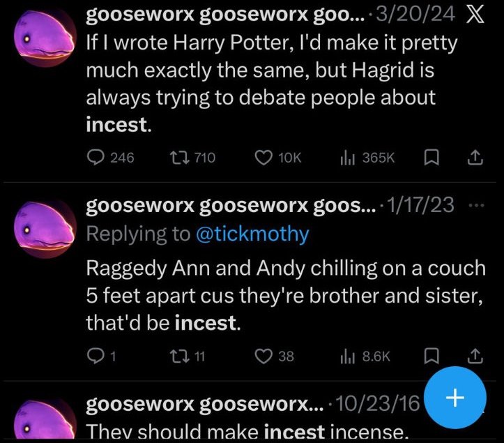 horror tweet media