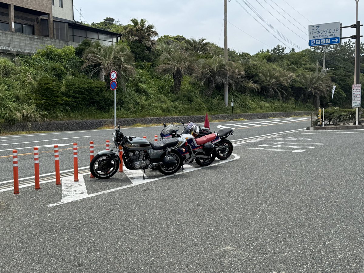 u_k_15's tweet photo. 唐津ツーお疲れした！
暑過ぎてもう乗れんばい😓
次乗るのは９月のミーティングの時にCB1000SFで🫡 https://t.co/Bq7O8qBC0C
