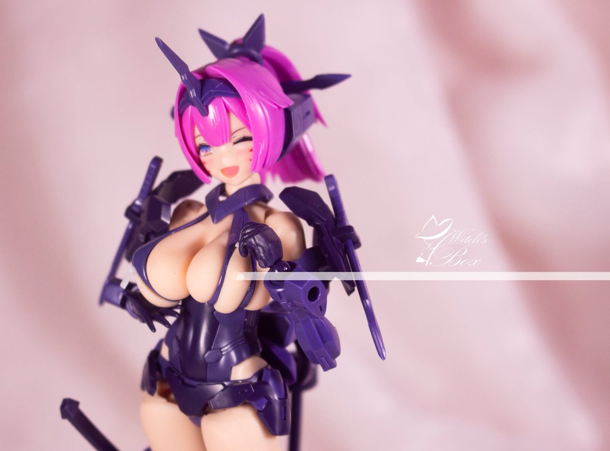 ShichimiJustice's tweet photo. @mrkcfeさんの
#メガミデバイス 朱羅 弓兵 #絆 影衣専用爆乳キット
受注開始しました!
期間は6/8まで　9月に発送予定しております
初回特典のパーツも、忍者時と同じ初回のみ、再販の時付属しませんので、よろしくお願いします🙇
https://t.co/Wd7SMjhQVy https://t.co/AnuiqQw8qQ