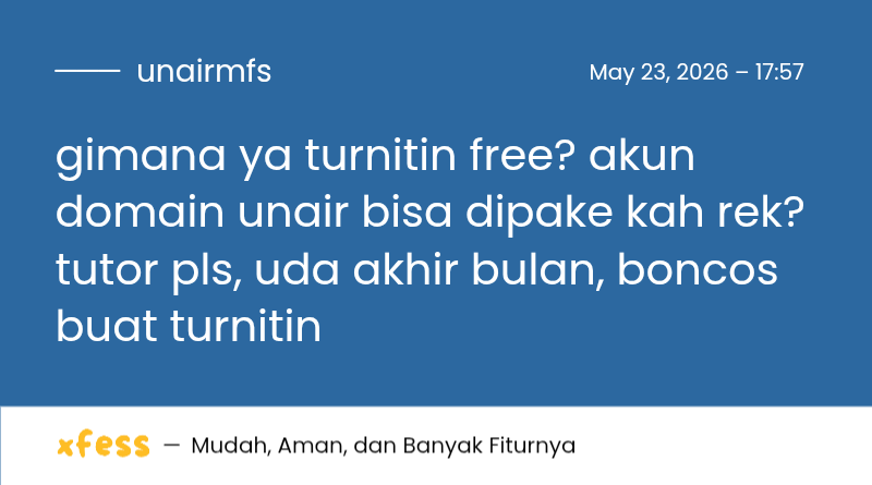UNAIR MENFESS (SEMUA BISA KIRIM MENFESS!) tweet media