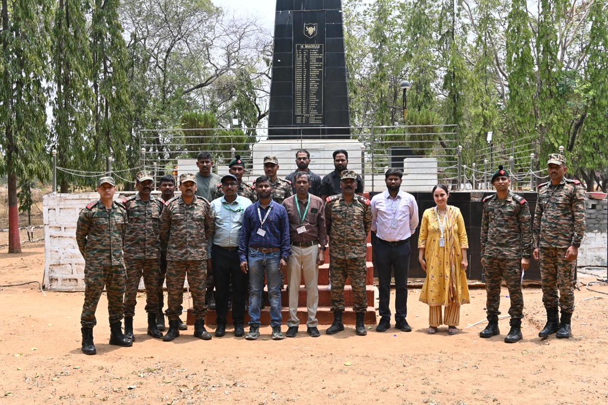 bsi_moefcc's tweet photo. The Botanical Survey of India, DRC Hyderabad, observed the International Day for Biological Diversity 2026 in collaboration with Indian Army, 47 Inf Bde, Mehdipatnam Garrison, Hyderabad.

Officials of the Indian Army and BSI jointly planted a Mallotus philippensis (Sinduri) sapling at the War Memorial in commemoration of Operation Sindoor, symbolising the shared commitment towards biodiversity conservation and environmental stewardship.

BSI officials also delivered a presentation on biodiversity conservation, highlighting the importance of protecting India’s rich floral diversity for a sustainable future.