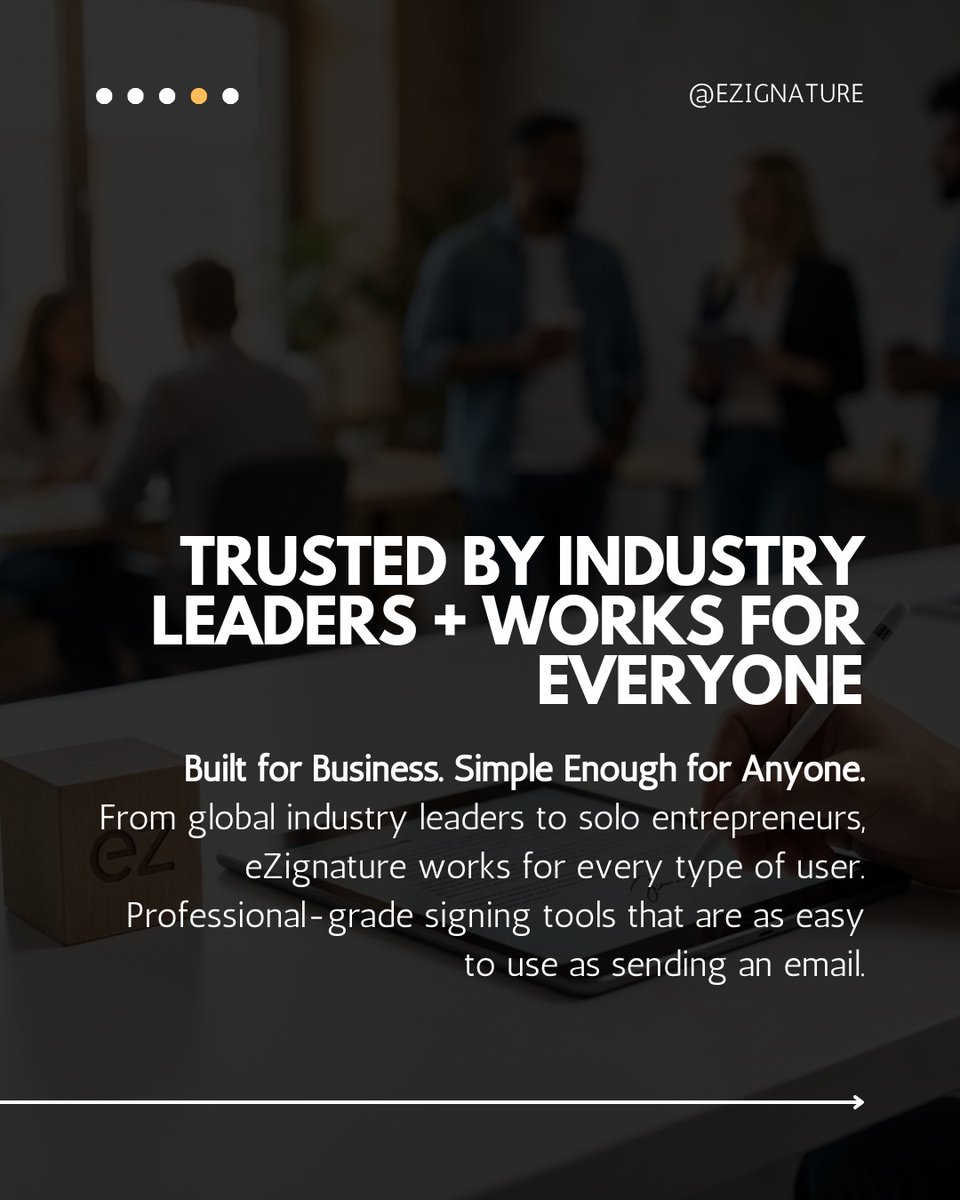 e_zignatur41860's tweet photo. Close Deals Fast + Sign in Minutes Not Hours Stop losing deals to slow paperwork. eZignature turns contracts from sent to signed in minutes — fast and completely stress-free.

#EZignature #CloseDeals #ESign #SalesVelocity #BusinessGrowth https://t.co/7nEtmNVv2P