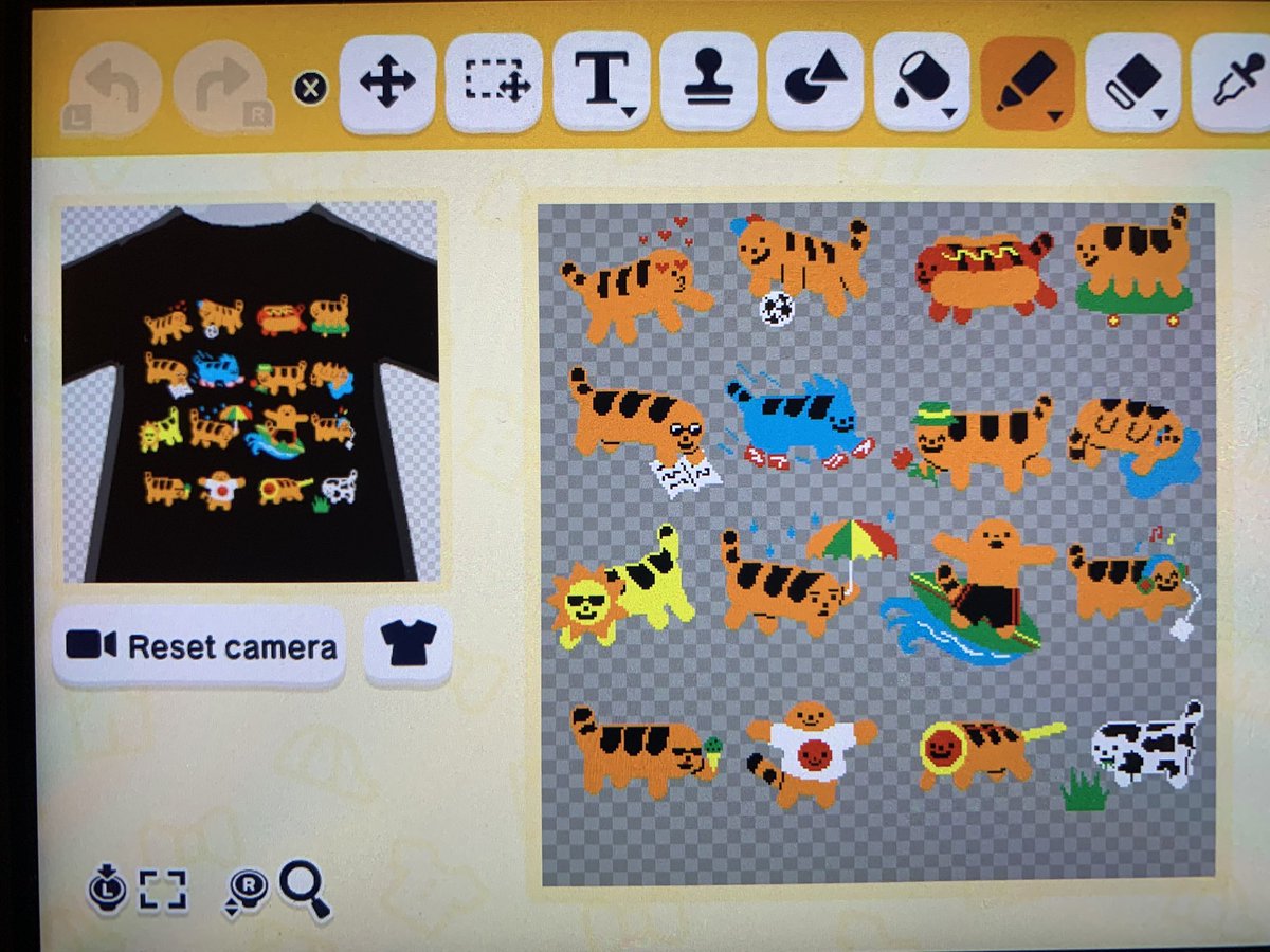 grottecore's tweet photo. just spent like 2h remaking my favorite shirt on tomodachi life so that my mii could wear it... safe to say it's a success https://t.co/pJkXT9MUM9