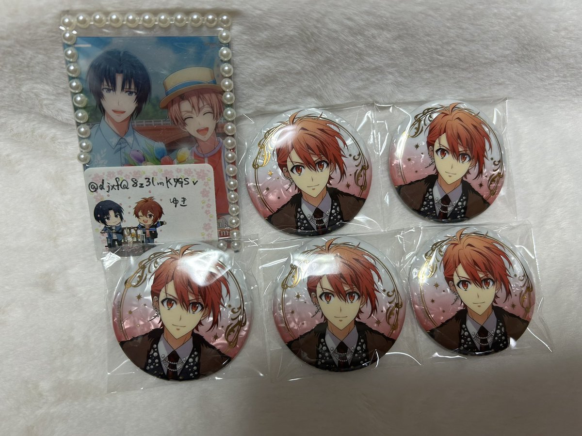 uki7riN's tweet photo. 【交換・譲渡】アイナナ アイナナExpo2026 缶バッジ グループA

譲)陸5  虎於5  巳波2(再交換含)

求)一織>定価+送料

まとめての方優先
郵送or都内・Expo24日手渡し
検索よりお気軽にお声掛けください。 https://t.co/O41odEeRBW