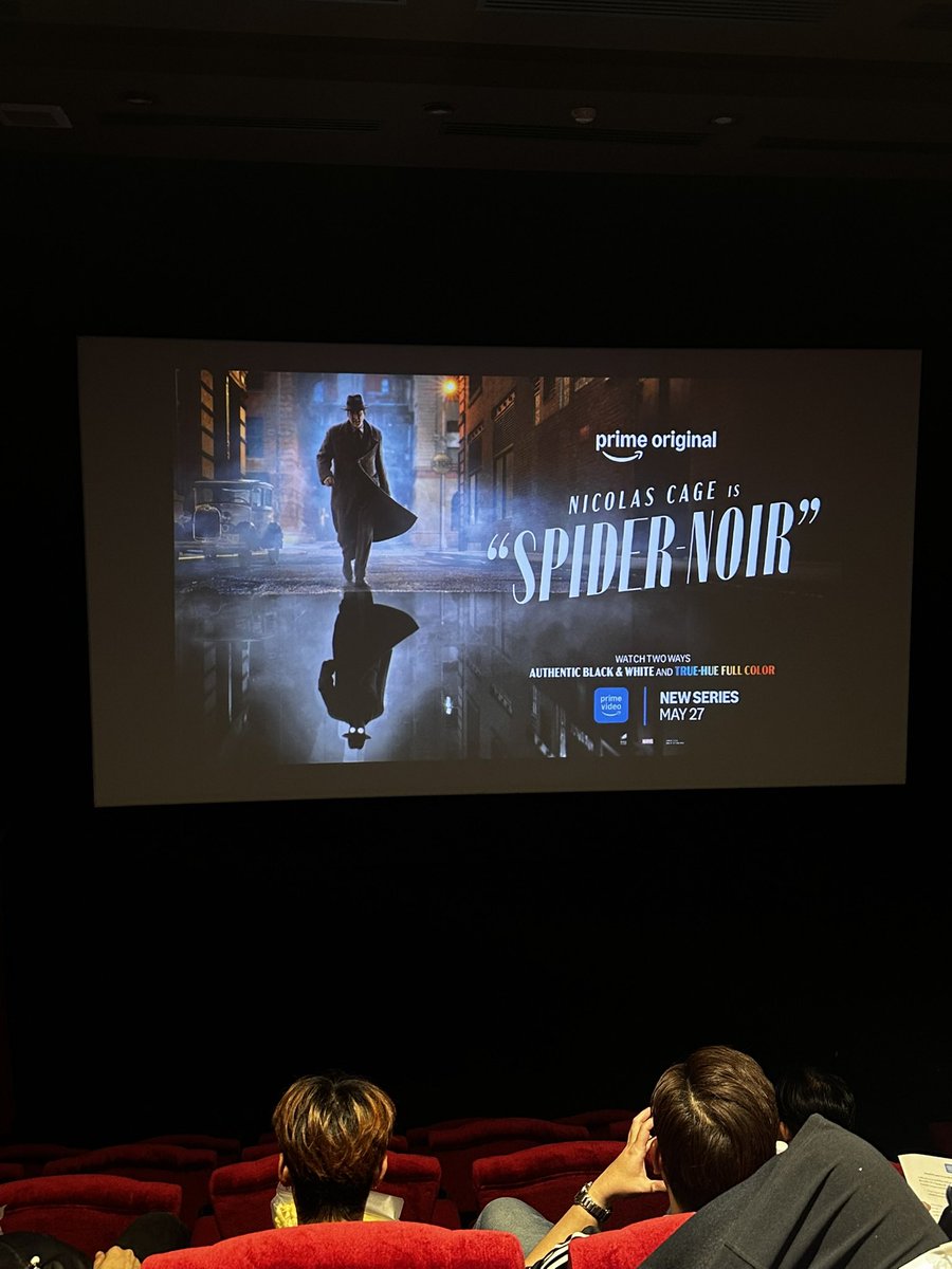 myaddictmovies's tweet photo. #SpiderNoir ได้ดู 2 ตอนแรก ทั้งแบบขาว-ดำและเวอร์ชันสี บอกเลยว่าโคตรดี เป็นสืบสวนปราบปรามตลกร้าย ที่แฝงไปด้วยการเล่าเรื่องที่สนุก เน้นลูกล่อลูกชน จังหวะแบบ Old School ทำให้ตอนดูแบบขาว-ดำ แม่งโคตรคลาสสิก คาแรคเตอร์ก็แพรวพราวมาก “นิค เคจ” คือเอาอยู่มาก สมบทสุด ๆ ต้องดู สนุกจริงง!!! https://t.co/NSwKIXJiAi