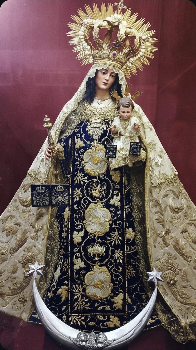 Jos_trigo's tweet photo. Sábado del Carmen. Reina del cielo, alumbra nuestra vida y enséñanos el camino de llegar a Jesús. Danos la gloria de vestir Tú santo escapulario. Ruega por nosotros Madre del Carmelo. https://t.co/G7V2rNYYie