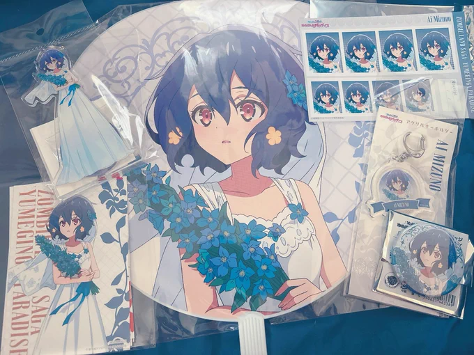 今日仕事で行けないから うちの夫が代わりに代行してくれたーーーー ランダム商品全部愛ちゃん引いてくれたのすごくない????