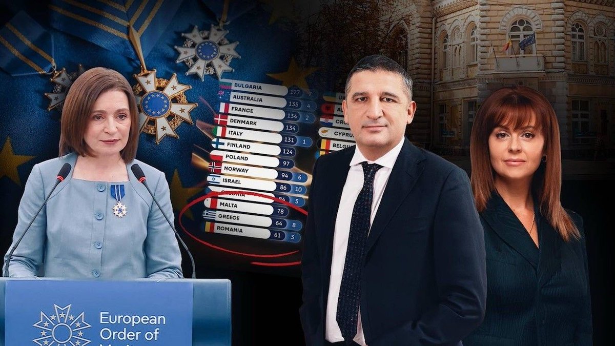 ZiarulDe's tweet photo. Over the past week, the Republic of Moldova has remained at the center of European Union-related developments after President Maia Sandu received the European Order of Merit in Strasbourg in recognition of her efforts to promote European values. https://t.co/ors0nIi1Gr https://t.co/yxFHtUUgZD