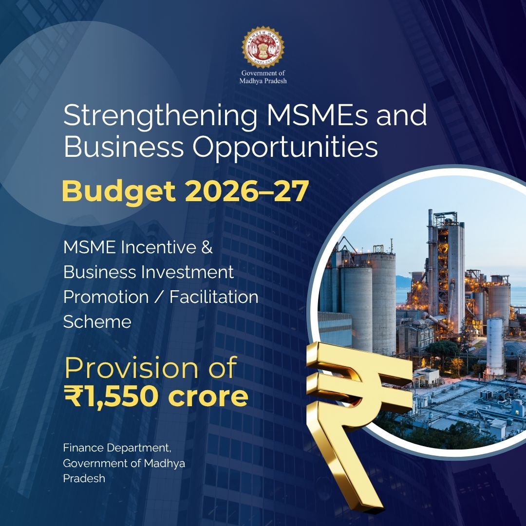Finance Department, MP tweet media