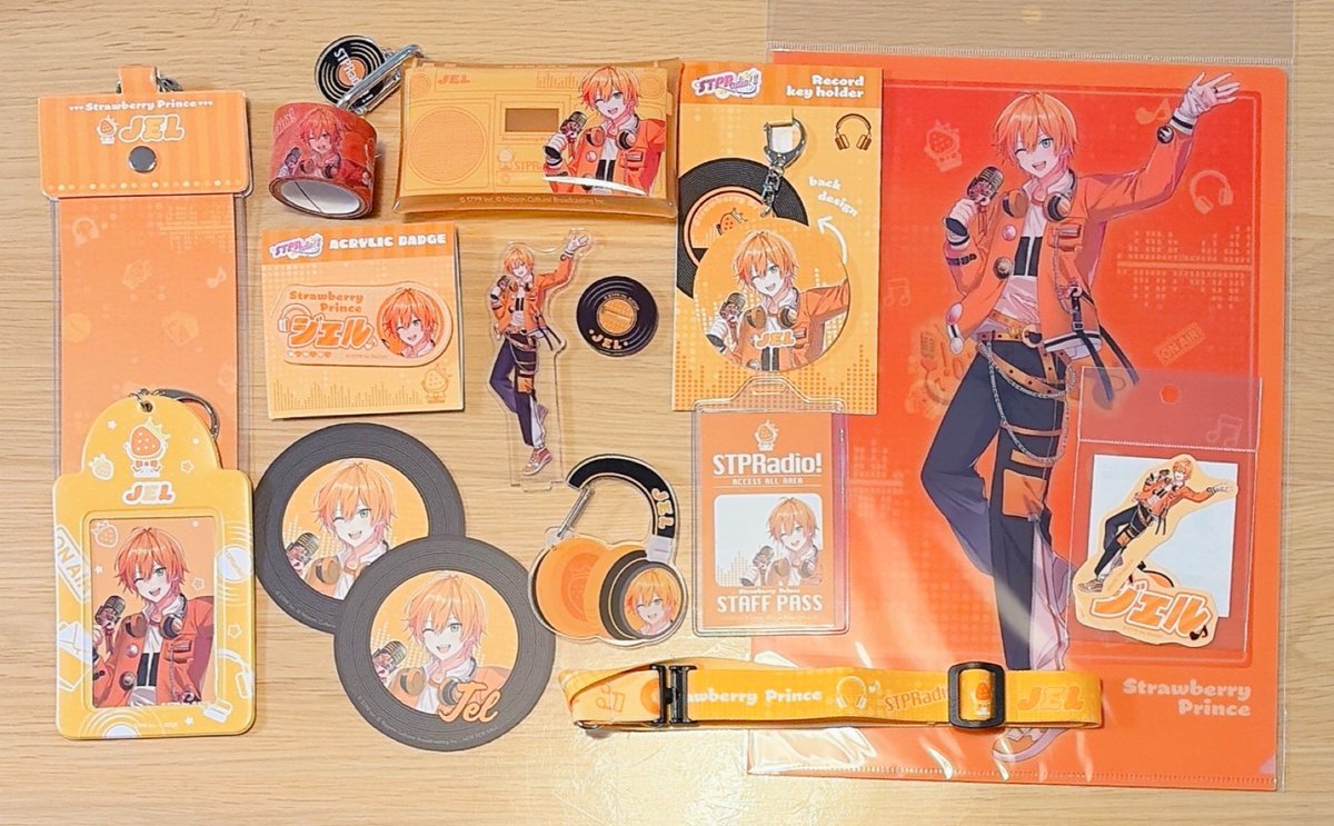 ジェルくん ジェルくん🧡 アニメイトに行ってSTPRadio!グッズお迎え
