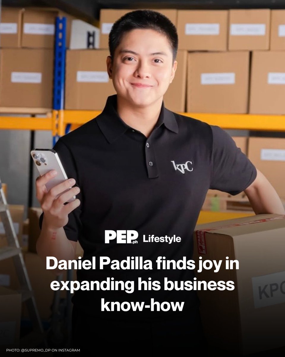 PEPalerts's tweet photo. #PEPAdulting: Daniel Padilla shares that he is currently focused on building his business knowledge and expanding his ventures, saying he wants to create enterprises that have a meaningful impact on people. #FromTheArchives

Read: https://t.co/rmDj0V64eB https://t.co/enbn4DKYbj