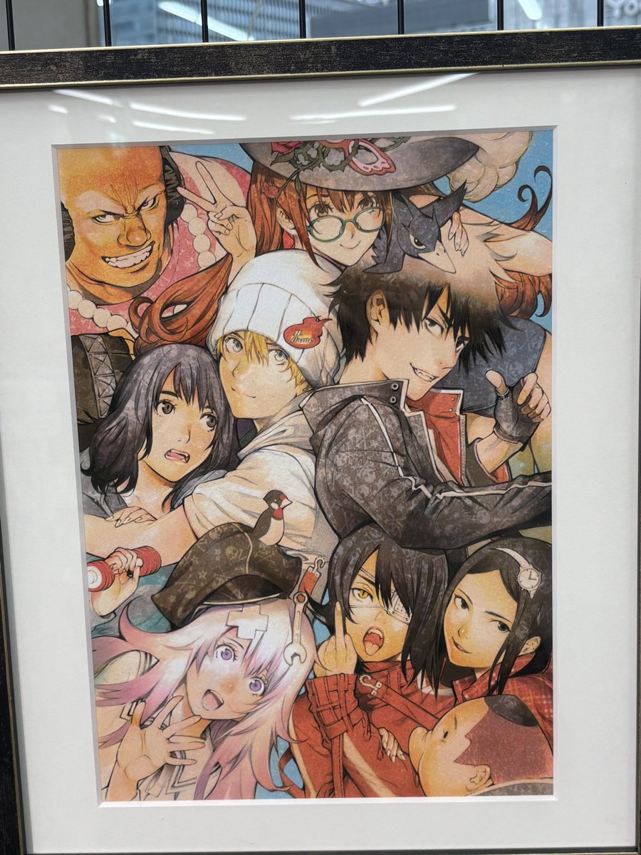 欲しかったグッズ売り切れで残念だったけどエアギアの複製原画めっちゃ