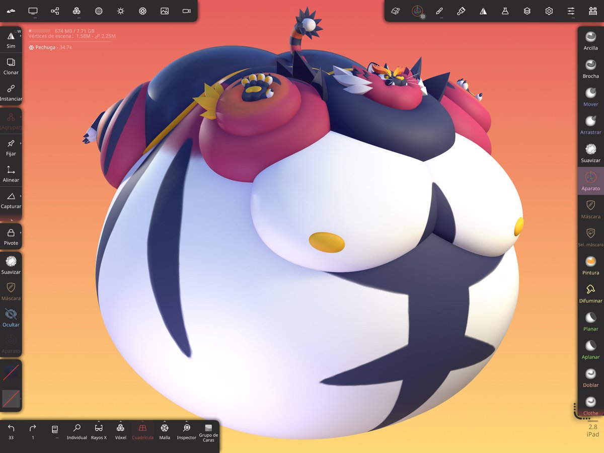 Choco_Hyena's tweet photo. LETS MAKE HIM BIGGER https://t.co/Du2ZhqvQ8c