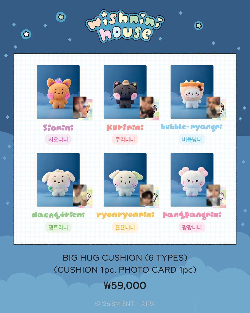 upreallyz__'s tweet photo. OPEN SHARING NCT WISHNINI 

💰Plush keyring 
doll only 225K DP DP 190K
pc only 58K DP 35K

💰Big hug cushion 
doll only 745K DP 535K
pc only 120K DP 75K

💰medium plush cushion
doll only 550K DP 440K
pc only 95K DP 60K

📢 HARUS TERISI FULL PER-SET

pilih member ✅
Go wa &amp; line✅ https://t.co/3SAj0KYAMI
