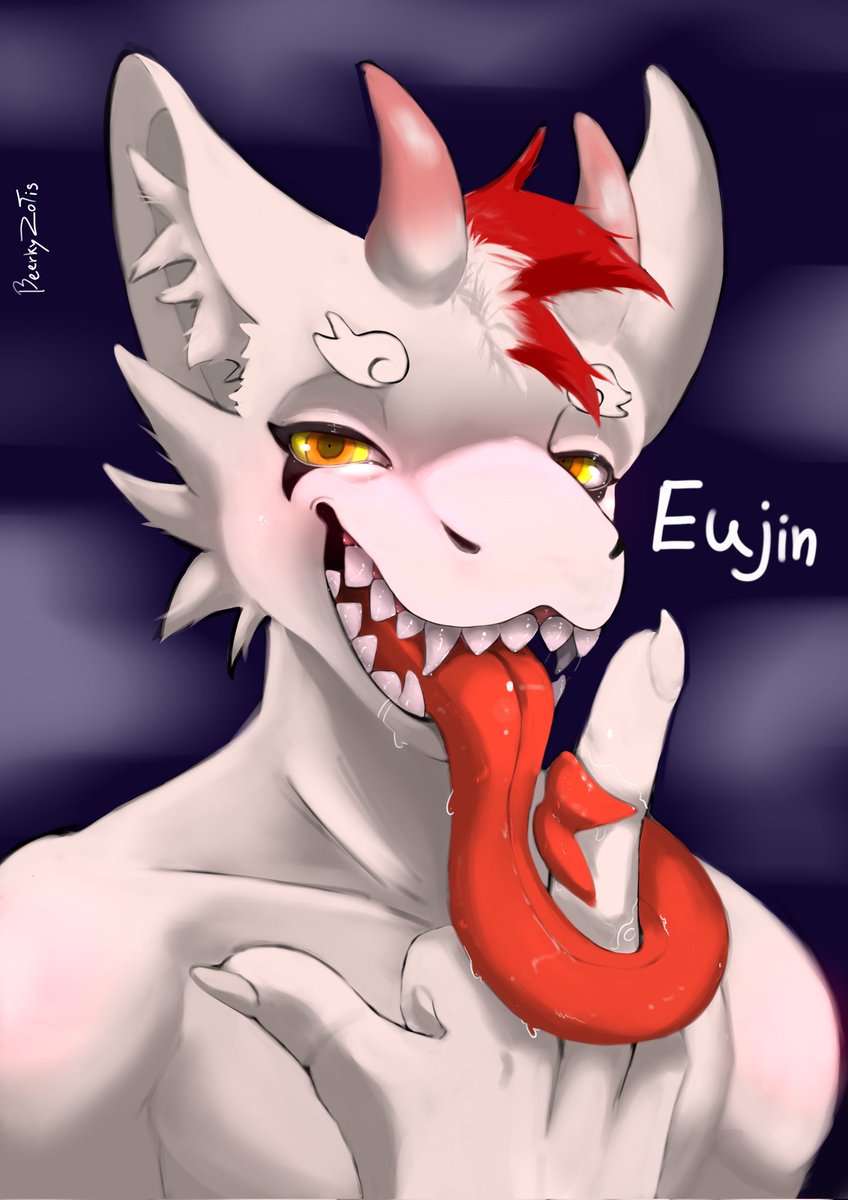 Beerky9's tweet photo. Hi, I'm EuJin and I have a rather long tongue. https://t.co/3PWBOyoFT4