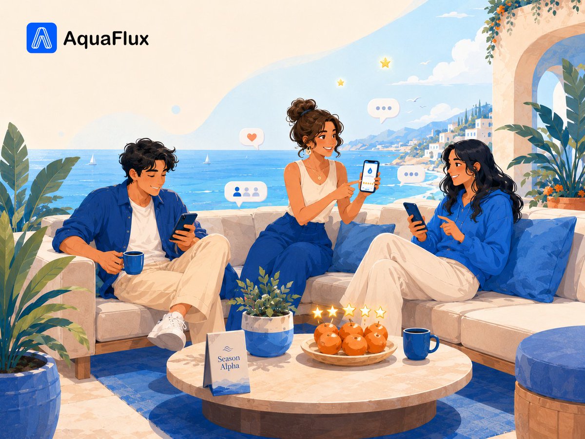 AquaFlux tweet media